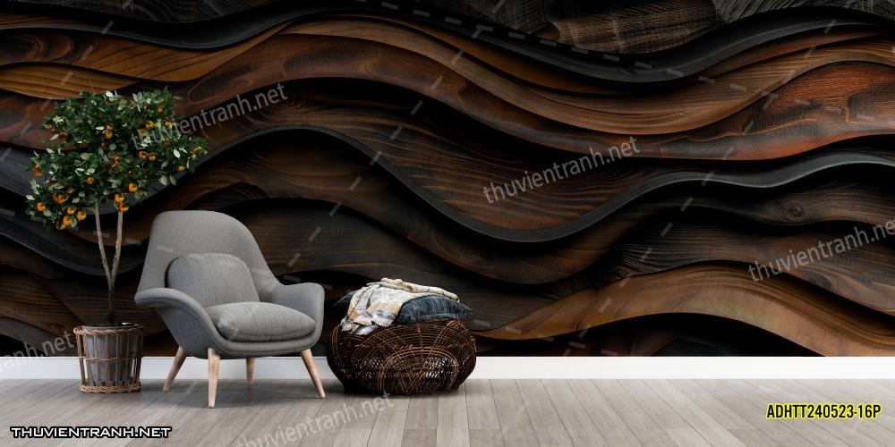 Tranh dán tường Vân Gỗ- ADHTT240523-16P - Kết quả tìm kiếm tranh tường